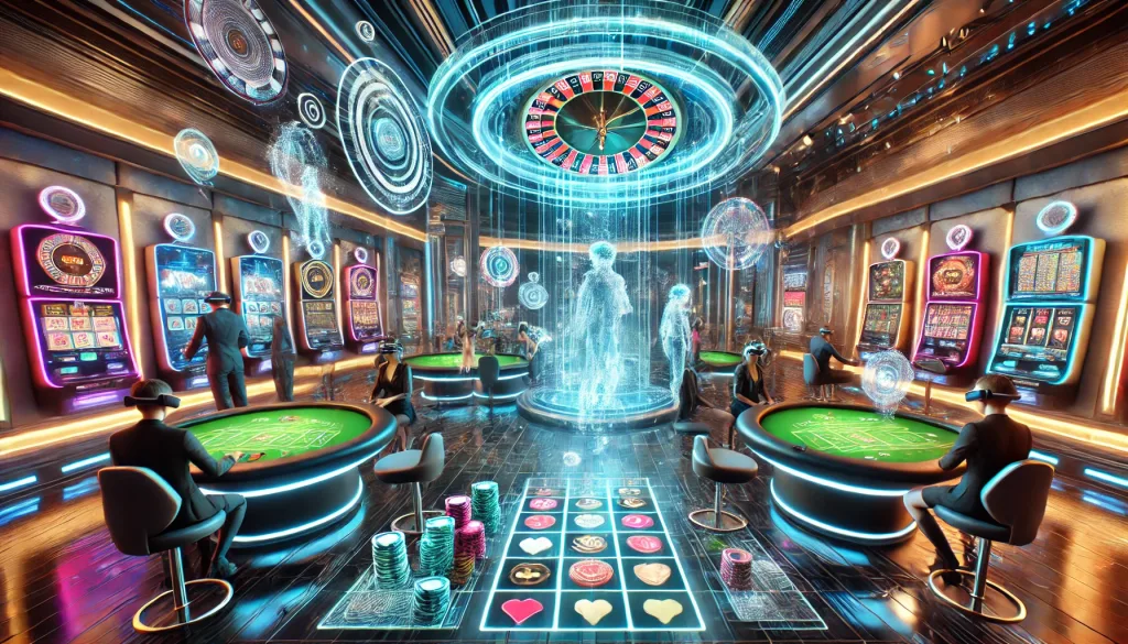 VR casino experience