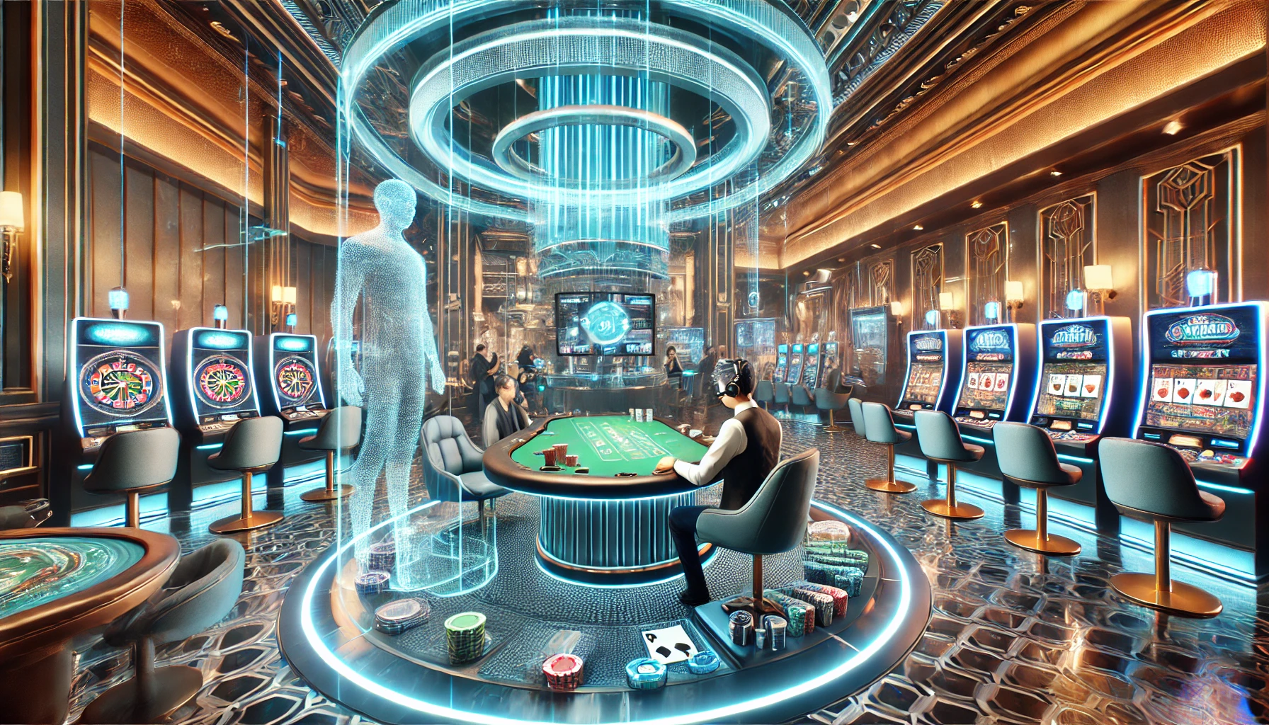 VR casino experience