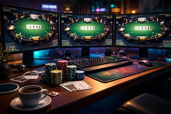 schermi poker multipli